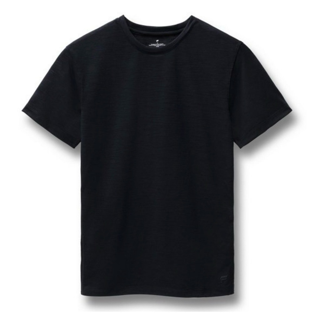 Fabletics The Front Row Tee Black Medium NWT - Picture 5 of 6